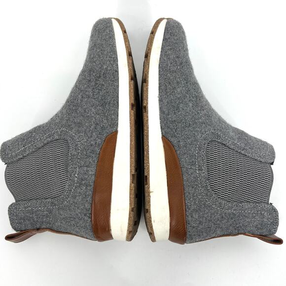 B.O.C. Born Womens Gray Wool Flat Slip On Booties Size 7.5 **READ** - Picture 5 of 8